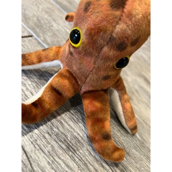 Wild Republic Huggers Octopus Wrist Wrap Stuffed Animal Slap bracelet Plush Toy - Picture 3 of 8